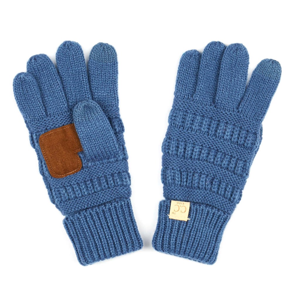 C.C Kids Size Touchscreen Gloves by Truly Contagious