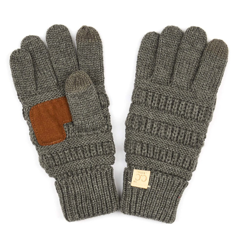 C.C Kids Size Touchscreen Gloves by Truly Contagious