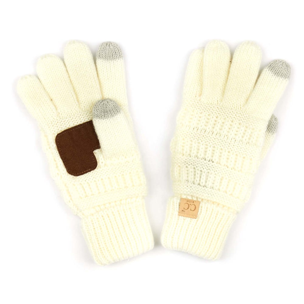 C.C Kids Size Touchscreen Gloves by Truly Contagious