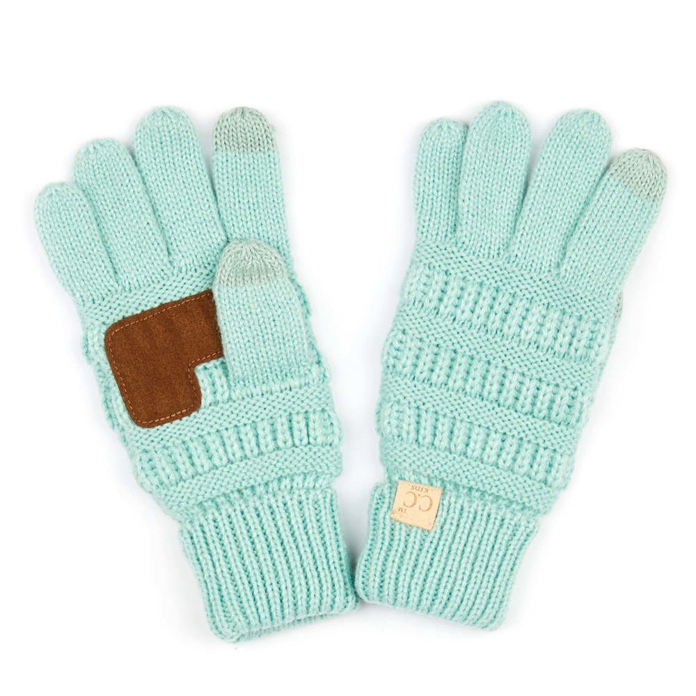 C.C Kids Size Touchscreen Gloves by Truly Contagious