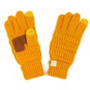 Mustard C.C Kids Size Touchscreen Gloves by Truly Contagious