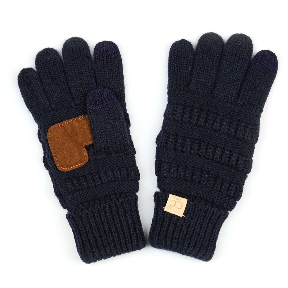 C.C Kids Size Touchscreen Gloves by Truly Contagious