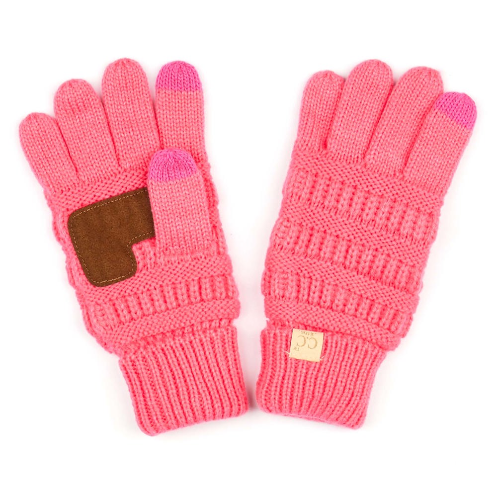 C.C Kids Size Touchscreen Gloves by Truly Contagious