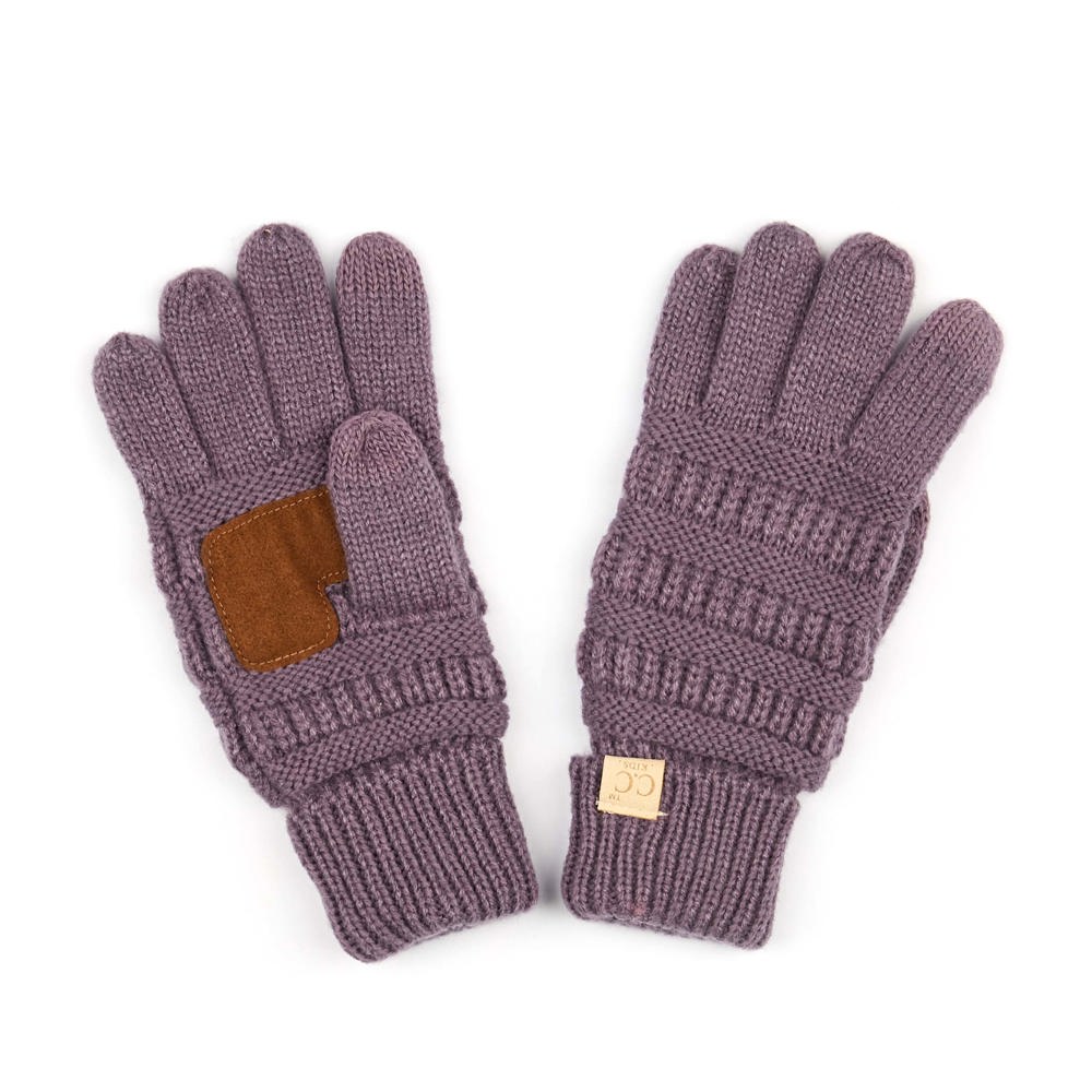 C.C Kids Size Touchscreen Gloves by Truly Contagious