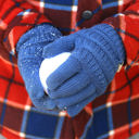 Red - Petite (9" TOTAL) C.C® Gloves Phone Touchscreen Tech Unisex, Adult Junior by Truly Contagious