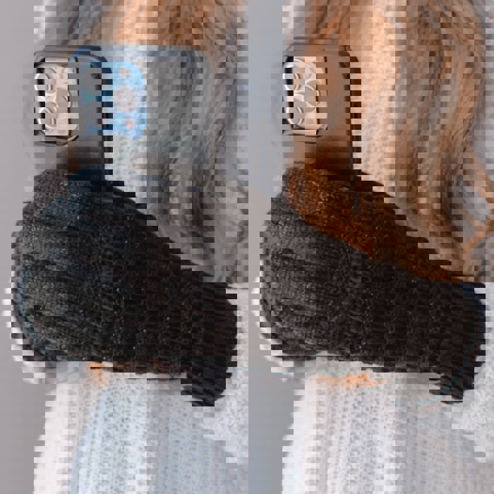 CC Cozy Metallic Tech Screen Gloves