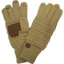 Metallic Gold CC Cozy Metallic Tech Screen Gloves