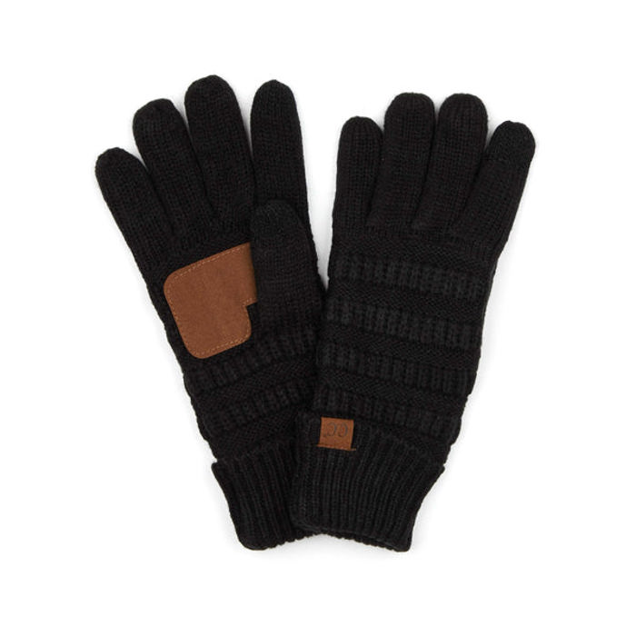 C.C® Fleece-Lined Touchscreen Gloves