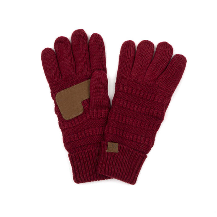 C.C® Fleece-Lined Touchscreen Gloves