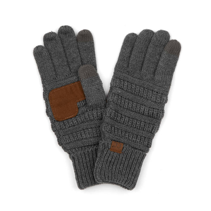 C.C® Fleece-Lined Touchscreen Gloves