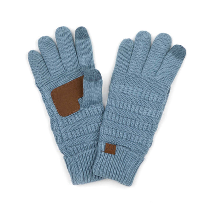 C.C® Fleece-Lined Touchscreen Gloves