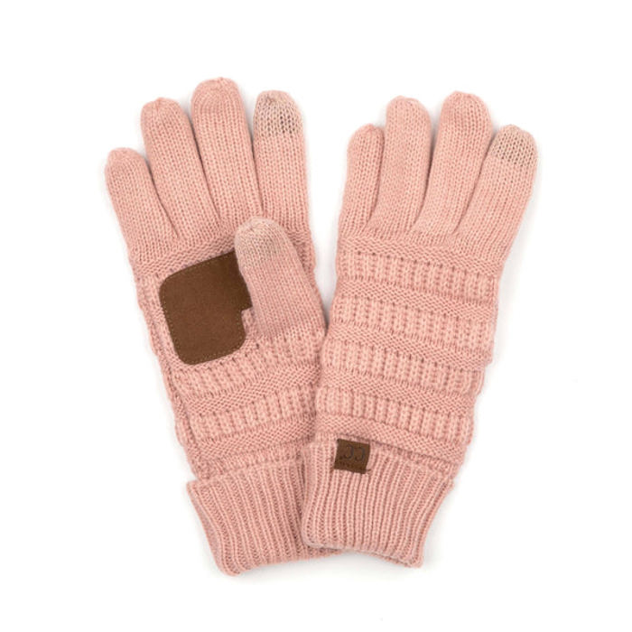 C.C® Fleece-Lined Touchscreen Gloves