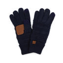 Navy C.C® Fleece-Lined Touchscreen Gloves