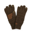 New Olive C.C® Fleece-Lined Touchscreen Gloves