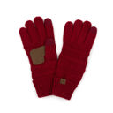 Red C.C® Fleece-Lined Touchscreen Gloves