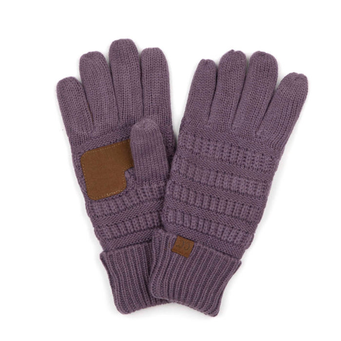 C.C® Fleece-Lined Touchscreen Gloves