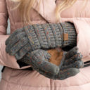  C.C® Cozy Confetti Tech Screen Touch Gloves