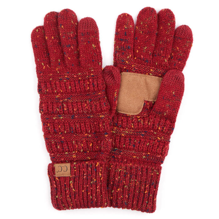 C.C® Cozy Confetti Tech Screen Touch Gloves