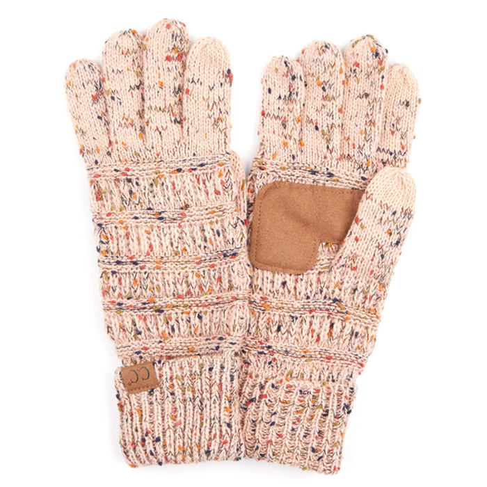 C.C® Cozy Confetti Tech Screen Touch Gloves