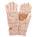 Indi Pink Confetti C.C® Cozy Confetti Tech Screen Touch Gloves