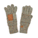 Natural Grey Confetti C.C® Cozy Confetti Tech Screen Touch Gloves