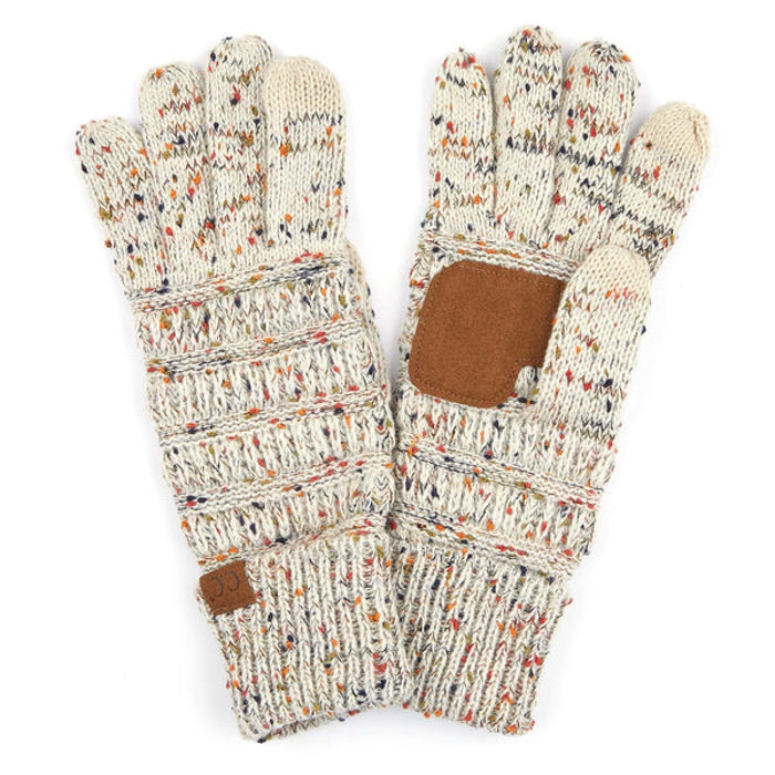C.C® Cozy Confetti Tech Screen Touch Gloves