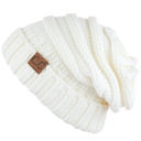 Ivory CC Minimalist Slouch Beanies Hats