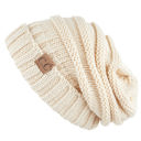 New Beige CC Minimalist Slouch Beanies Hats