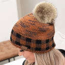  CC Fire Cozy Buffalo Plaid Beanie