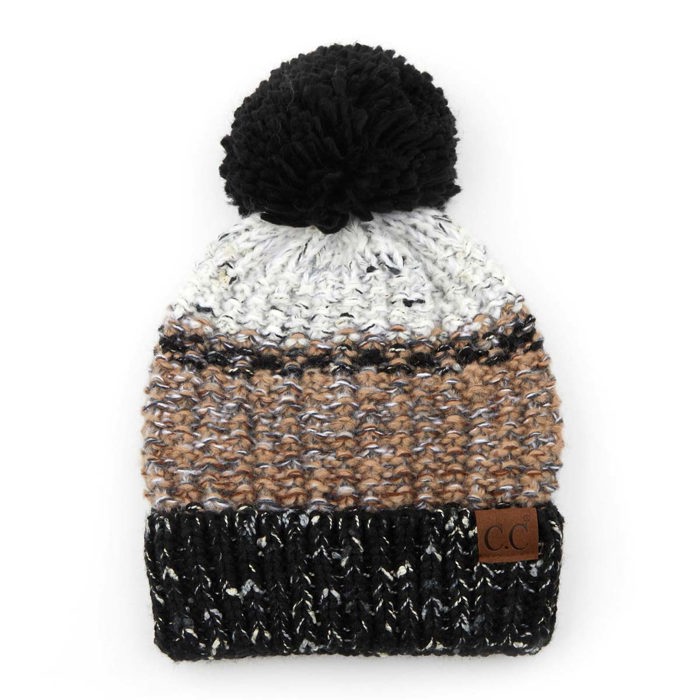 C.C® Beanie Yarn Pom Detailed Hats by Truly Contagious