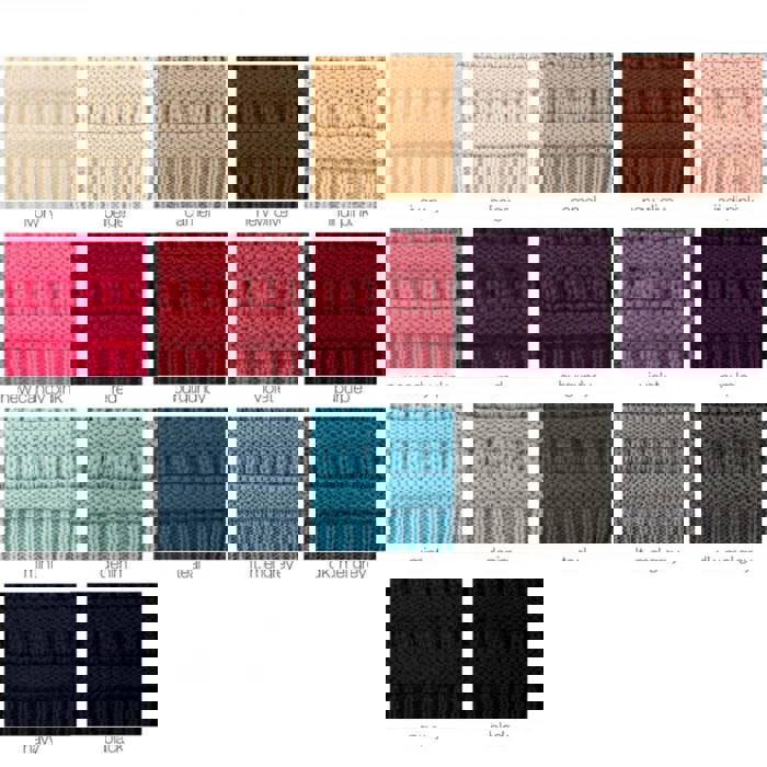 C.C® Beanie Popular Lined Cable Knit Skully Hats by Truly Contagious