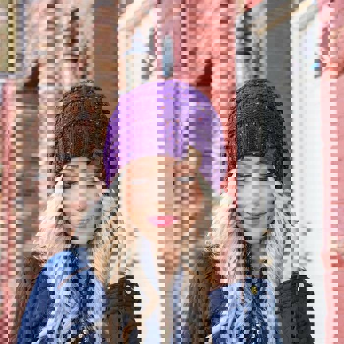 C.C® Beanie Cozy Confetti Cable Knit Skully Hats