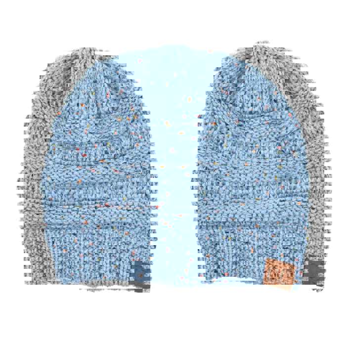 C.C® Beanie Cozy Confetti Cable Knit Skully Hats