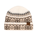 Ivory | Youth - Adult C.C® Beanie Cuffed Popular Pattern Hats by Truly Contagious