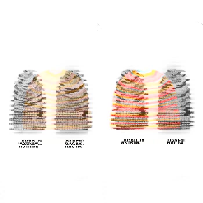 C.C® Beanie Stripe Color Block Hats by Truly Contagious