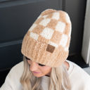 C.C® Beanie Check Boucle Oh So Soft Hats by Truly Contagious