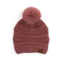 Dark Rose C.C® Snuggly Soft Minimalist Beanies Hats