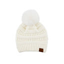 Ivory C.C® Snuggly Soft Minimalist Beanies Hats