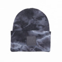 Dark Grey/Light Grey C.C® Beanie Tie-Dye Unisex Hats, One Size by Truly Contagious