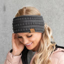  CC Lined Pony Head Band