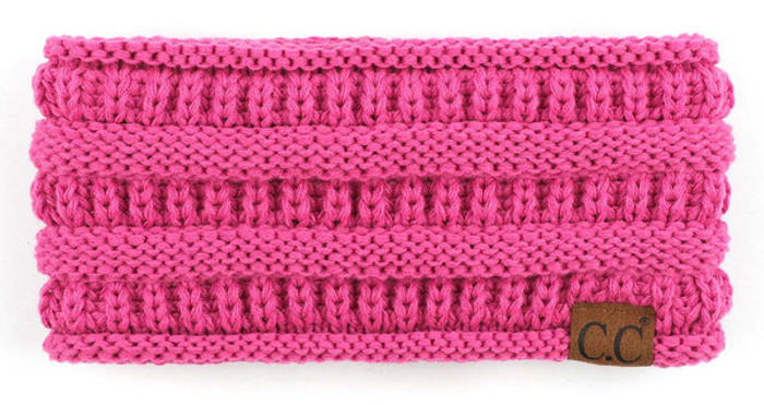 CC Lined Pony Head Band