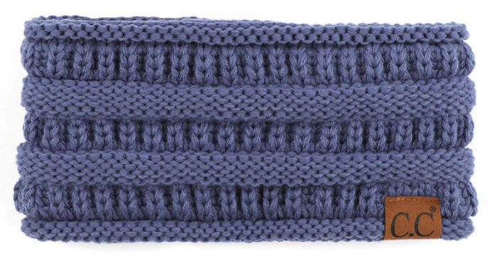 CC Lined Pony Head Band