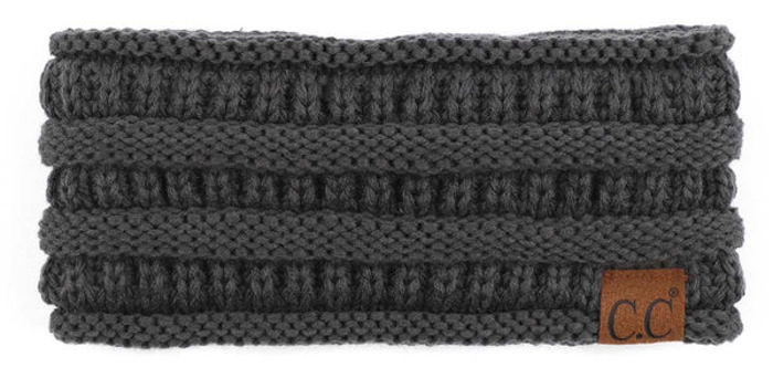 CC Lined Pony Head Band