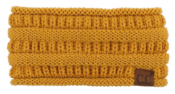 CC Lined Pony Head Band