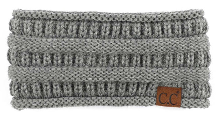 CC Lined Pony Head Band