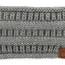 Natural Grey CC Lined Pony Head Band