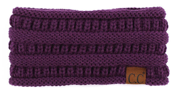 CC Lined Pony Head Band