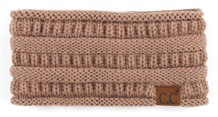 CC Lined Pony Head Band