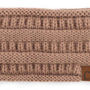 Taupe CC Lined Pony Head Band
