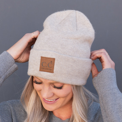 C.C® Beanie Heather Knit Basic